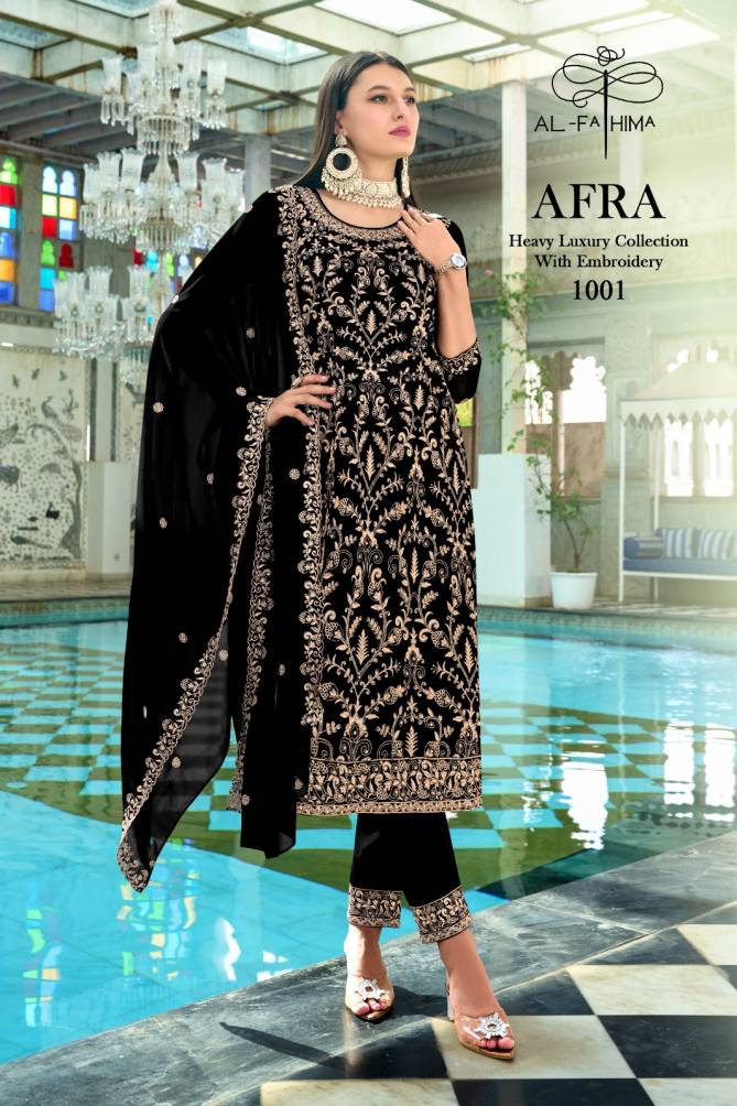 Afra By Al Fathima Georgette Pakistani Suits Wholesale Market In Surat With Price
